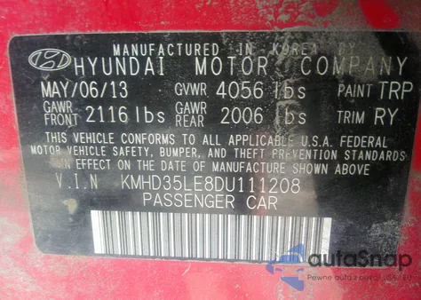 KMHD35LE8DU111208
